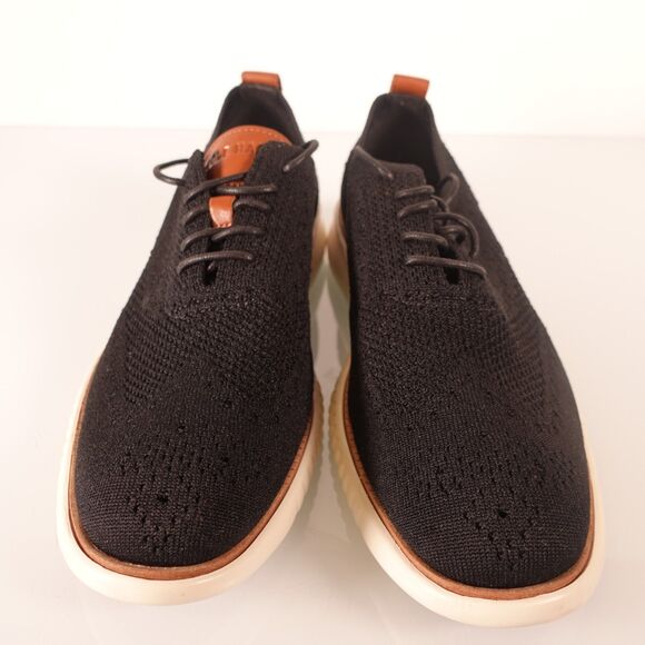 Cole Haan Zerogrand Mens 8M Black Stitchlite Oxford Wingtip Shoes C27568 NWOB main image 7